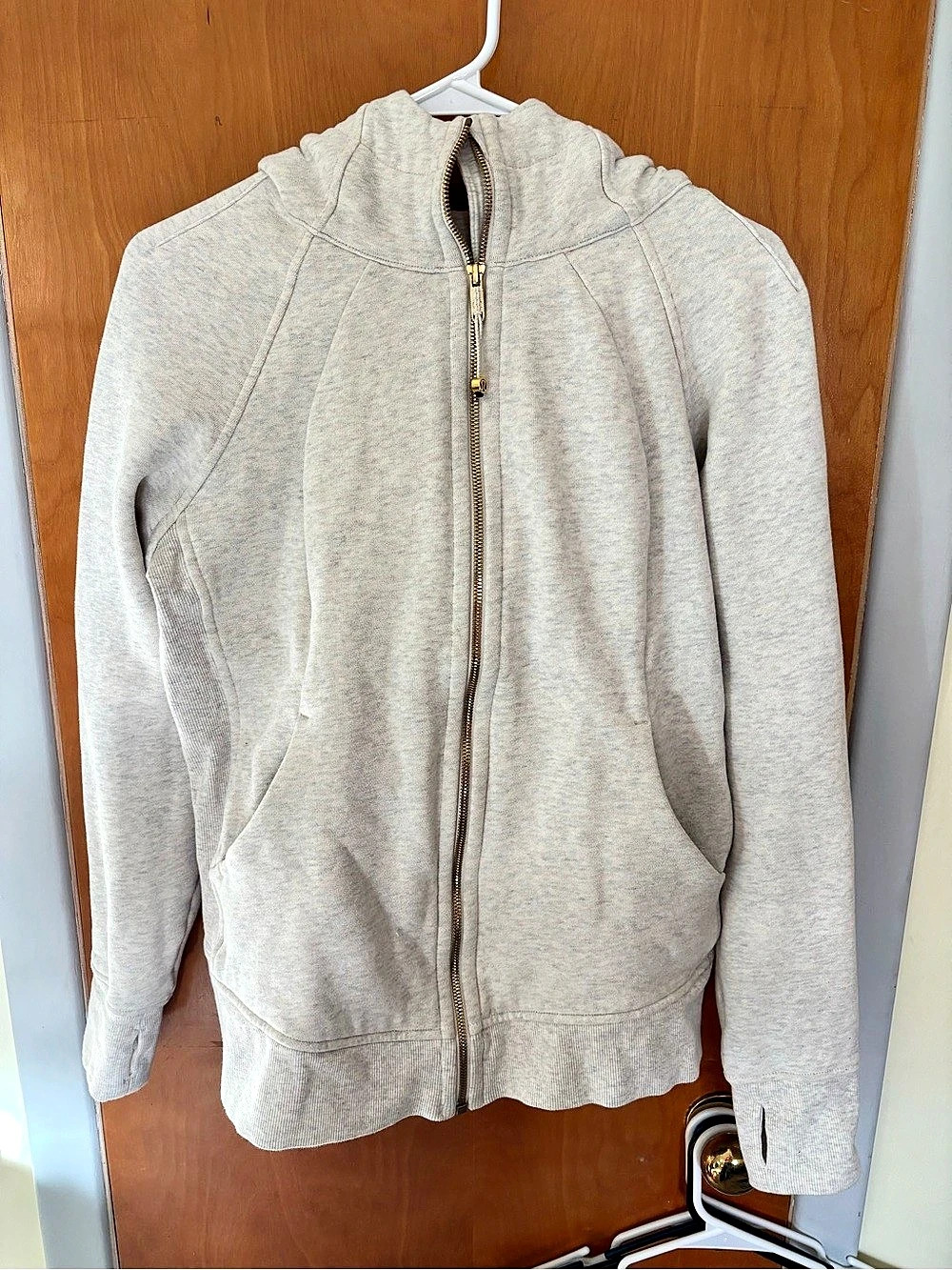 lululemon Scuba Full-Zip Hoodie Gray